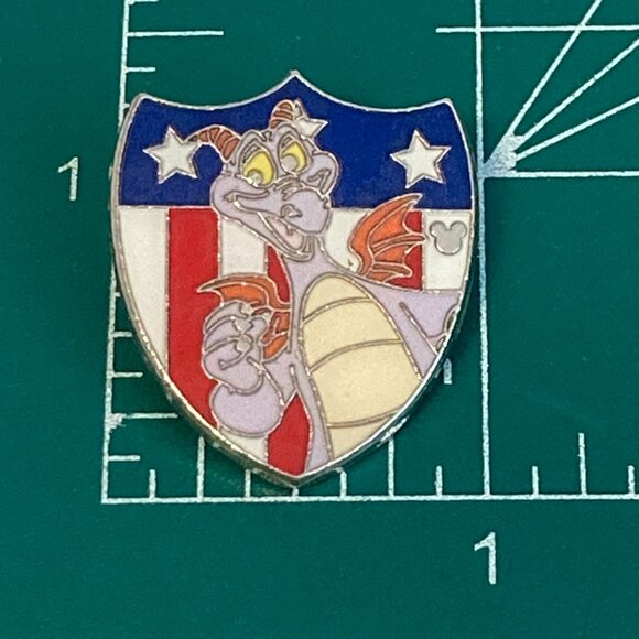 Disney Figment Dragon Trading Pin Hidden Mickey Pins New 2021 Purple Enamel - Picture 8 of 10